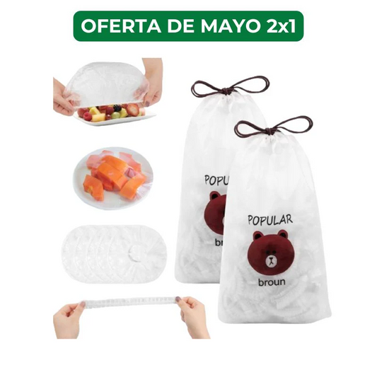 EcoBolsas™ - Paquete de 100 Bolsas Film